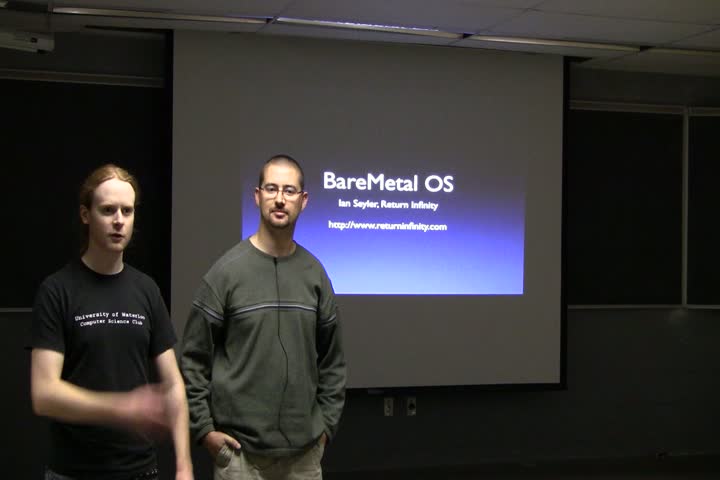 Thumbnail of tech talk by Ian Seyler, Return to Infinity: BareMetal OS