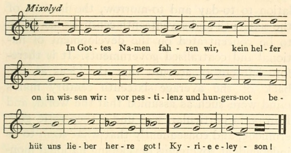 PILGRIM-SONG IN 16th-CENTURY SETTING